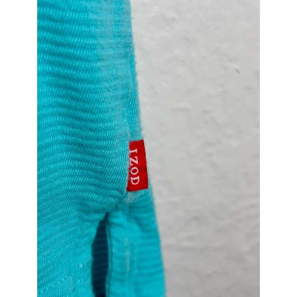 Lot of 2 IZOD Mens 2XLT Polo Shirts Turquoise Navy Golf Weekend Dad Athleisure - Picture 9 of 16